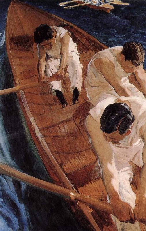 Joaquin Sorolla Canoeing